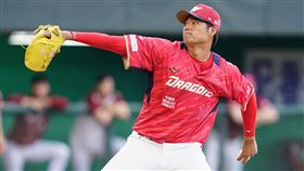 味全龍先發投手王維中。（圖／味全龍提供）