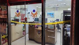 龍源派出所許姓員警舉槍自盡命危。（圖／記者游承霖攝影）