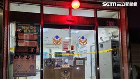 新北市，八里，蘆洲分局，龍源派出所，警員，自戕，記者游承霖攝影