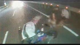 騎士,嘉義,嘉義長庚,車禍,斷喉,（圖／翻攝畫面）