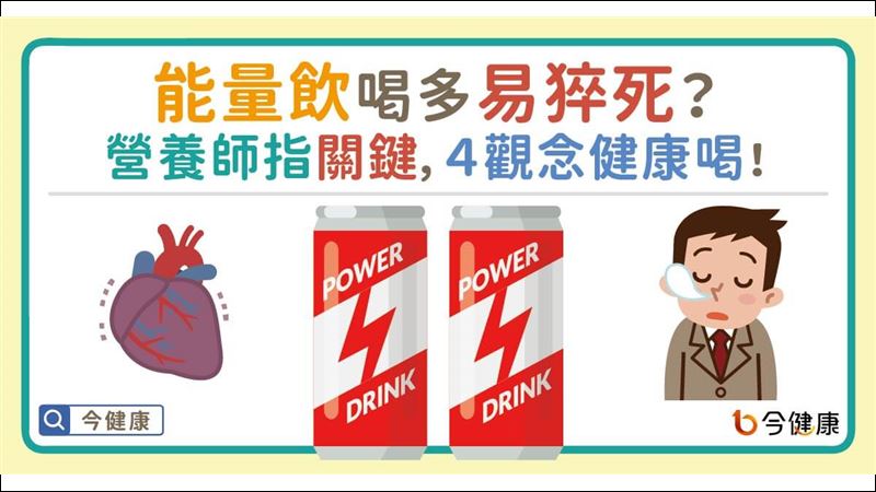 能量飲喝多易猝死？營養師大揭密