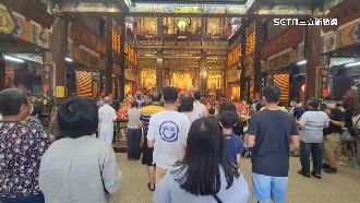 中秋土地公誕辰　福安宮湧信徒祝壽