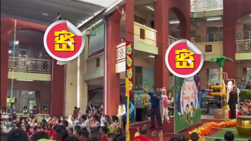 貞子客串？學校表演嫦娥奔月　網嚇瘋