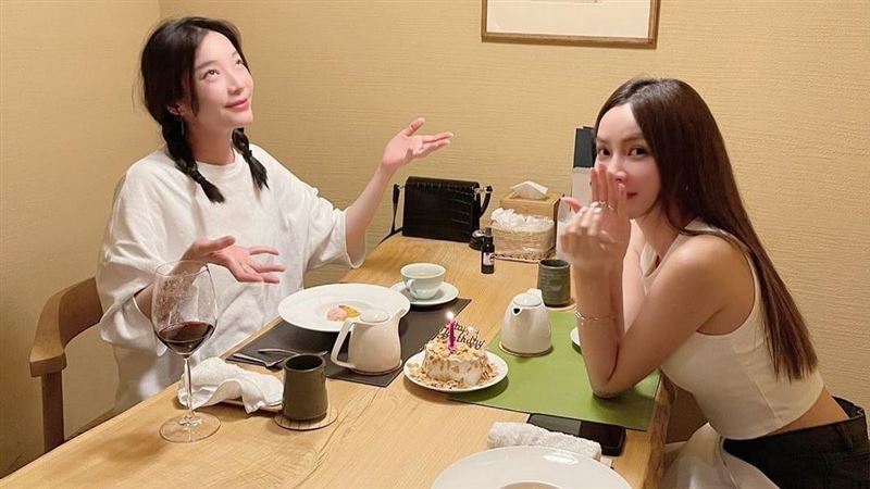 超鏘！蔡淑臻傻幫女星慶生變中秋蛋糕