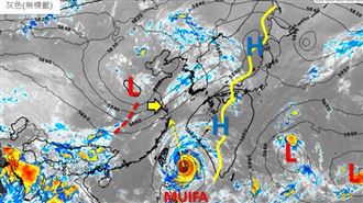 小鋼炮梅花S型北上！一圖看懂雨下哪