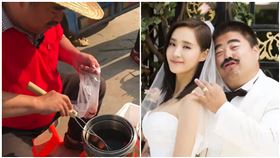 撿回收、賣茶葉蛋！男星被問「怎麼這麼慘」高EQ回應（圖／翻攝自微博）