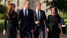 時隔2年！威廉夫婦「同框哈利梅根」　共同哀悼內幕曝光 （圖／路透社