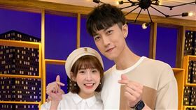 粿粿(左)與老公范姜彥豐上節目分享夫妻專屬重要小事。（圖／衛視中文台提供）