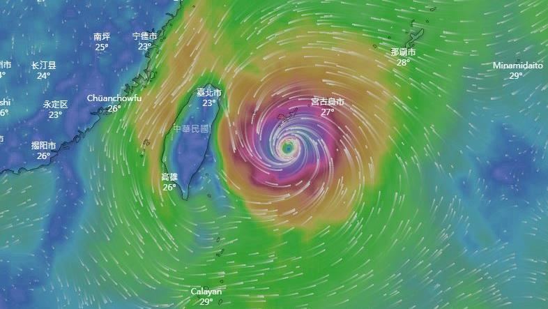梅花靠近台　2地通勤明防強風、大雨