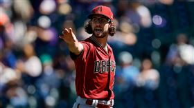 ▲蓋倫（Zac Gallen）打破響尾蛇隊史連續局數無失分紀錄。（圖／路透社／達志影像）