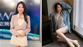  三立主播高毓璘被封為「主播界洪曉蕾」。（圖／翻攝自高毓璘 IG）