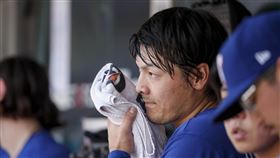 ▲有原航平遭到藍鳥痛宰後，隨即被遊騎兵DFA。（圖／路透社／達志影像）