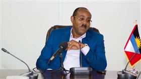 加勒比海島國安地卡及巴布達總理布朗。（圖／翻攝自facebook.com/gaston.browne）
