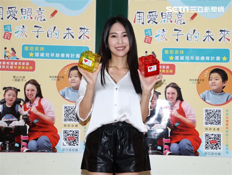 高毓璘離婚後首次露面。（記者邱榮吉/攝影）