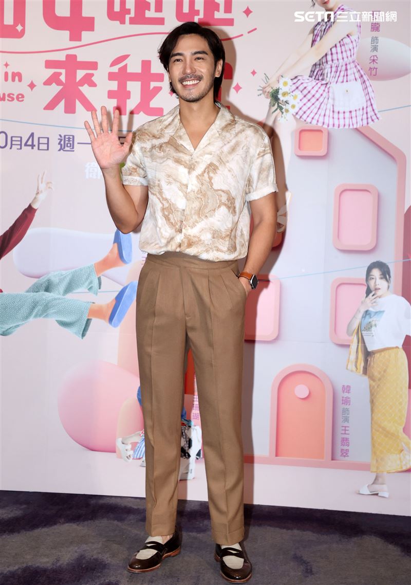 李至正演出衛視原創八點檔仙女姐姐來我家。（記者邱榮吉/攝影）