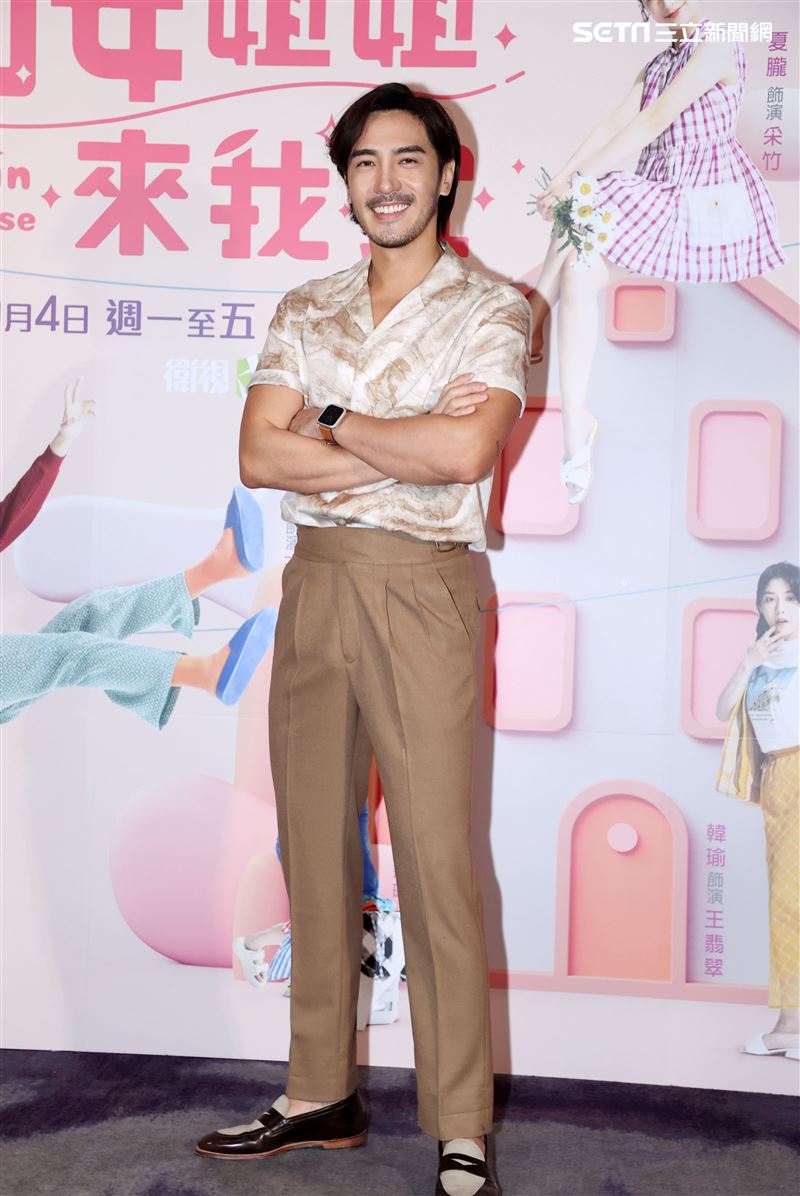 李至正演出衛視原創八點檔仙女姐姐來我家。（記者邱榮吉/攝影）