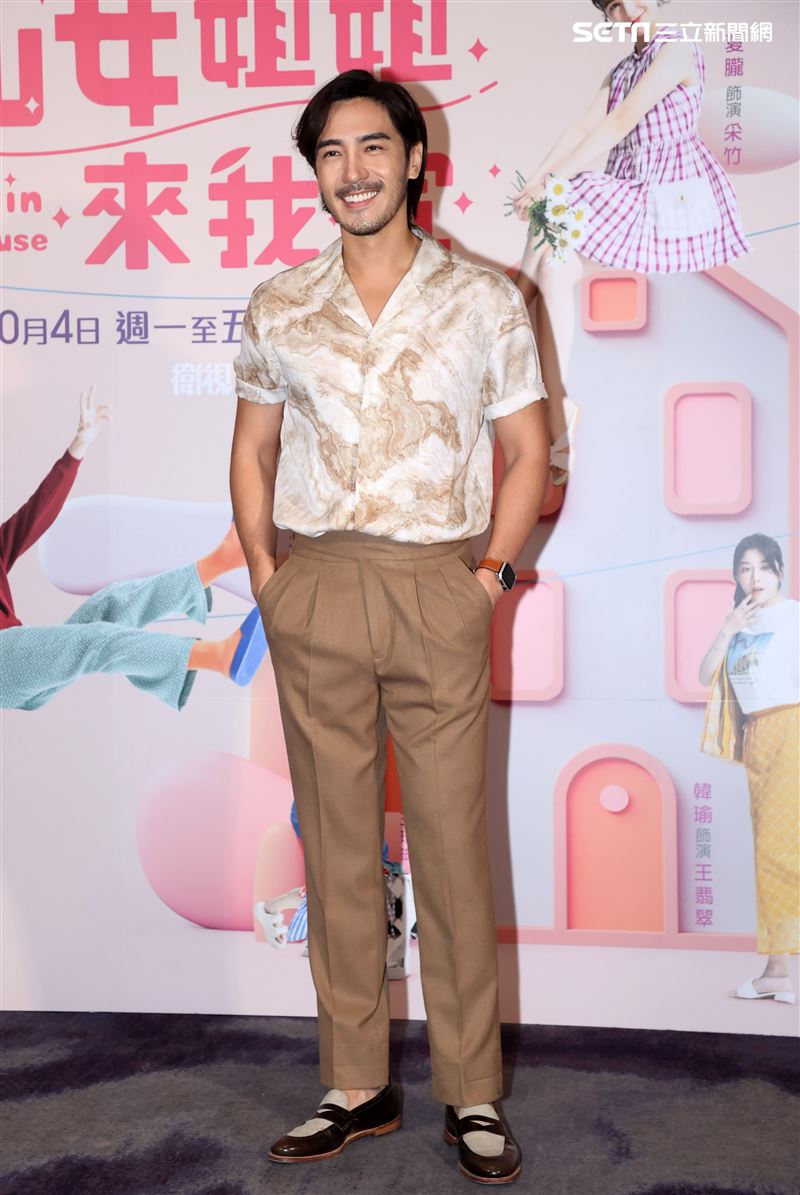 李至正演出衛視原創八點檔仙女姐姐來我家。（記者邱榮吉/攝影）