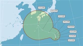 恐三颱共舞！颱風南瑪都估這天生成