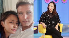 馬雅舒全家拍攝中秋影片，網友聚焦在馬雅舒的凍齡外貌。（組合圖／翻攝自Robbie&Yaya 抖音）