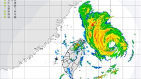 氣象局持續在今（12）日22時00分發布豪雨特報。（圖／翻攝自氣象局）