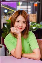 郭靜三立新聞網專訪。（圖／記者楊澍攝影）