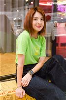 郭靜三立新聞網專訪。（圖／記者楊澍攝影）