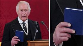 ▲新英王查爾斯登基，手指腫脹如香腸引起民眾憂心健康狀況。(合成圖/路透社／達志影像)