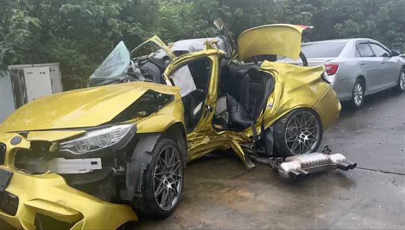 BMW試駕奪2命！試車男父疑車暴衝