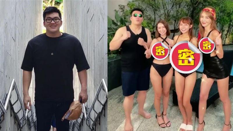 林襄對決最美蘭花精比基尼！網暈：太香了