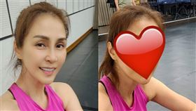 演員梁佑南po出2張素顏照，網友開玩笑問「忘記開美肌嗎?」（圖／翻攝梁佑南臉書）