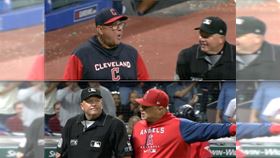 守護者、天使隊主帥在5分鐘內先後遭驅除出場。（圖／翻攝自推特）