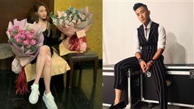 何超雲和港星陳山聰交往2年，傳對方感情複雜太過揮霍而分手。（組合圖／翻攝自微博）