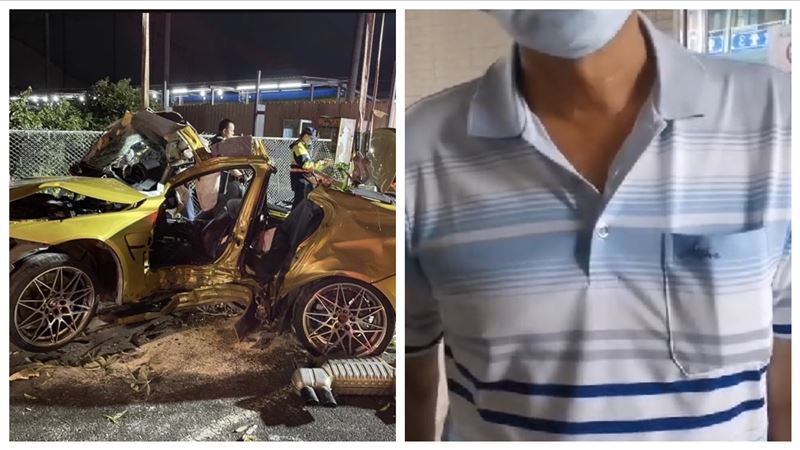 試駕M3自撞亡　駕駛父：他技術不錯
