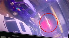 撞擊,自撞,M3,桃園（圖／翻攝畫面）