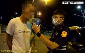 新／台中議員參選人酒駕　逮捕畫面曝（圖／翻攝畫面）