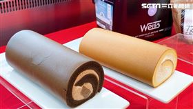 Weiss生巧克力生乳捲,記者劉沛妘攝影