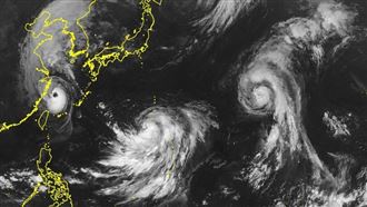 今年首次三颱共舞　震撼衛星照曝光