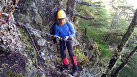 陳伯均,法官,垂降,救援,山區（圖／翻攝畫面）