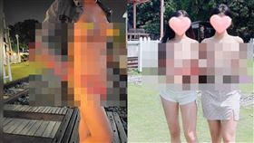 裸拍族闖台南景點！2女露點拍不雅照
