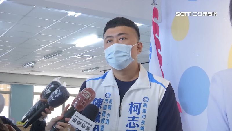 不公不義初選！陳識明赴高雄黨部抗議