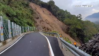 北橫大曼橋路段坍方　明中午恢復通行