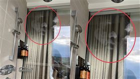 飯店,人臉,玻璃,浴室,髒亂,花蓮