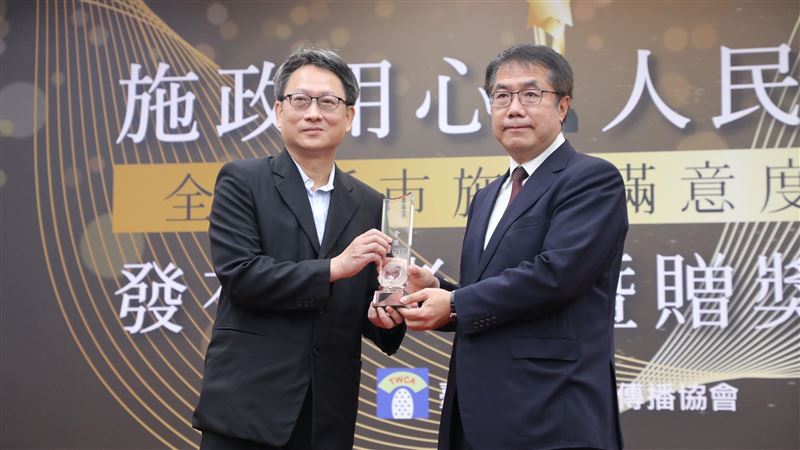六都滿意度黃偉哲奪金！台南8金3銀