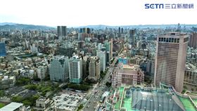台北房市　房市　台北市　高樓　台灣城市　空景。（圖／記者戴玉翔攝影）