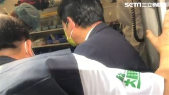 直擊／上救護車救婦人　賴清德曝狀況