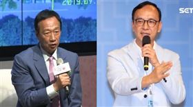 郭台銘、朱立倫。（資料照）