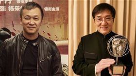 香港導演陳德森、成龍（圖／翻攝自微博）