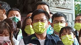 賴清德偕林佳龍到板橋區深丘福德宮參拜（圖／記者盧素梅攝影）