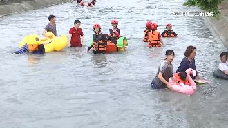 水利設施禁戲水　美濃漂漂河恐成絕響