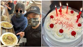 林志穎和兒子Kimi（組合圖／翻攝自林志穎IG、陳若儀IG）